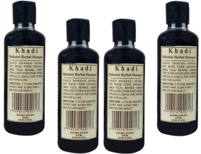 Khadi Herbal SHIKAKAI SHAMPOO-Natural Colour(840 ml)