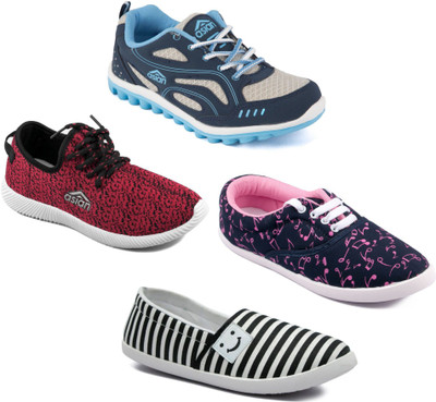 Asian Women Casual & Running Shoes Combo Pack of 4 Casuals For Women(Multicolor
Asian Women Casual & Running Shoes Combo Pack of 4 Casuals For Women(Multicolor