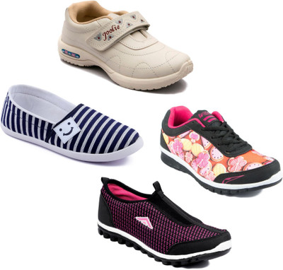 Asian Women Casual & Running Shoes Combo Pack of 4 Casuals For Women(Multicolor
Asian Women Casual & Running Shoes Combo Pack of 4 Casuals For Women(Multicolor