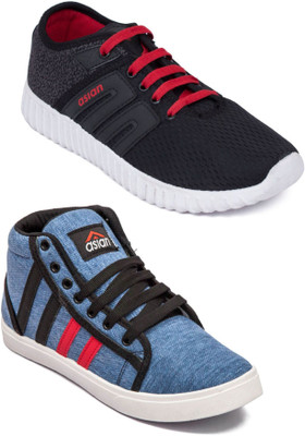 Asian Men Casual & Running Shoes Combo Pack of 2 Training & Gym Shoes For Men(Multicolor
Asian Men Casual & Running Shoes Combo Pack of 2 Training & Gym Shoes For Men(Multicolor