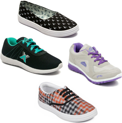 Asian Women Casual & Running Shoes Combo Pack of 4 Casuals For Women(Multicolor
Asian Women Casual & Running Shoes Combo Pack of 4 Casuals For Women(Multicolor