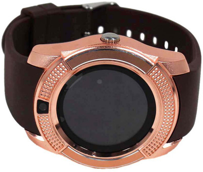 CloneBeatz BWJ_618B V8 Smartwatch(Brown Strap XL)