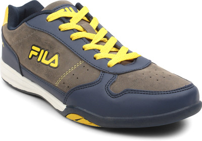 Fila Sneakers For Men(Navy, Yellow