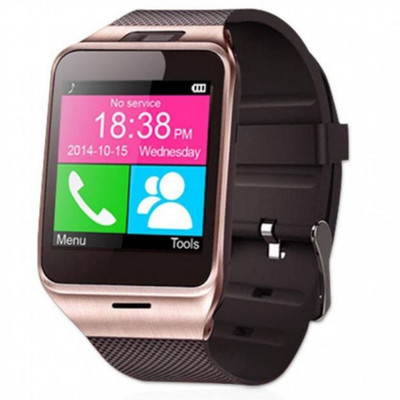 SoundBuddy Certified DZ09-G8 Camera, Dailing, Sim Card & SD Card enable fitness tracker Wearable Gold Smartwatch(Brown Strap M)
SoundBuddy Certified DZ09-G8 Camera, Dailing, Sim Card & SD Card enable fitness tracker Wearable Gold Smartwatch(Brown Strap M)
