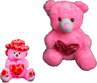 ATTRACTIVE 3 FEET SOFT CUTE SITTING HEART TEDDY BEAR WITH 1 FEET SMALL TEDDY BEAR FOR BIRTHDAY, GIFTS, AND OTHER OCAASIONS - 85 cm(Pink)
ATTRACTIVE 3 FEET SOFT CUTE SITTING HEART TEDDY BEAR WITH 1 FEET SMALL TEDDY BEAR FOR BIRTHDAY, GIFTS, AND OTHER OCAASIONS - 85 cm(Pink)