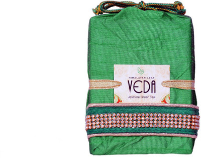 Veda Himalya Leaf Jasmine Green Tea Unflavoured Green Tea Pouch(100 g)