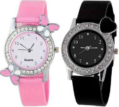 SPINOZA K-413N51K New trending Heart and butterfly on case watch for Girls Watch - For Girls
SPINOZA K-413N51K New trending Heart and butterfly on case watch for Girls Watch - For Girls