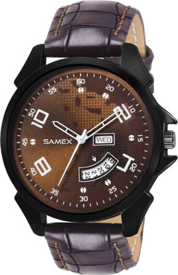 SAMEX LATEST STYLISH BROWN COLOURED DIALS WORKING DAY DATE BEST POPULAR DESIGNER BRAND DISCOUNTED SALE PRICE BEST FLIPKART Watch - For Men
SAMEX LATEST STYLISH BROWN COLOURED DIALS WORKING DAY DATE BEST POPULAR DESIGNER BRAND DISCOUNTED SALE PRICE BEST FLIPKART Watch - For Men