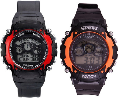 Zest4Kids - New Trendy Seven Lights with Seven Colours - Digital Cute Kids Multi colour watch - Children Good Return Gift -12914 Watch - For Boys & Girls
Zest4Kids - New Trendy Seven Lights with Seven Colours - Digital Cute Kids Multi colour watch - Children Good Return Gift -12914 Watch - For Boys & Girls