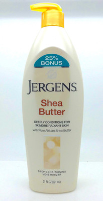 Jergens Shea Butter Moisturizer All over Lotion-Deeply Conditions for 3x More Radiant Skin(621 ml)
Jergens Shea Butter Moisturizer All over Lotion-Deeply Conditions for 3x More Radiant Skin(621 ml)