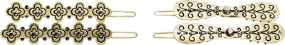 Evolution Hair Accessories Golden Dimond Elegent Combo Of Petal & Flower Print , Casual Hair Pin, Chimta Pin, Lock Pin for Women/Girls (Pack Of 4) Hair Pin(Multicolor)
Evolution Hair Accessories Golden Dimond Elegent Combo Of Petal & Flower Print , Casual Hair Pin, Chimta Pin, Lock Pin for Women/Girls (Pack Of 4) Hair Pin(Multicolor)