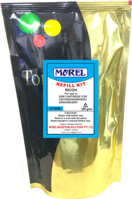 MOREL 2550 TONER POWDER FOR USE IN RICOH AFICIO C2010 / 2030 / 2050 / 2051 / 2530 / 2550 / 2551 PHOTOCOPIER COLOR CYAN. Single Color Ink Toner(Cyan)
MOREL 2550 TONER POWDER FOR USE IN RICOH AFICIO C2010 / 2030 / 2050 / 2051 / 2530 / 2550 / 2551 PHOTOCOPIER COLOR CYAN. Single Color Ink Toner(Cyan)