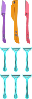 Out Of Box Best Quality Women Eyebrow Facial Hair Epilator Eyebrow Facial Razors/ Underarms Hair Removal(Pack of 9)
Out Of Box Best Quality Women Eyebrow Facial Hair Epilator Eyebrow Facial Razors/ Underarms Hair Removal(Pack of 9)