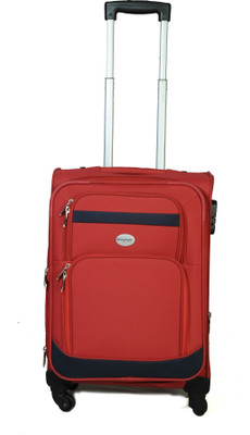 Eurostyle 7085-R Expandable Cabin Luggage - inch(Red, Black, Black;red