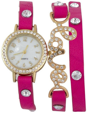 Swan PINK LOVE T PINK LOVE DORI ANALOG WATCH FOR GIRLS Watch - For Women