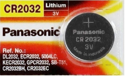 Panasonic cr 2032 Box 10 Pcs Camera Battery Charger(White)