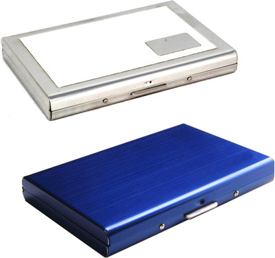 Stealodeal Full Blue Metal Limited Edition With White Debit/Credit Atm|Combo of 2| 6 Card Holder(Set of 2, Blue, White)
Stealodeal Full Blue Metal Limited Edition With White Debit/Credit Atm|Combo of 2| 6 Card Holder(Set of 2, Blue, White)