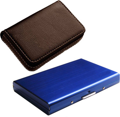 Stealodeal Full Blue Metal Limited Edition With Soft Brown Leather Wallet 6 Card Holder(Set of 2, Blue, Brown)
Stealodeal Full Blue Metal Limited Edition With Soft Brown Leather Wallet 6 Card Holder(Set of 2, Blue, Brown)