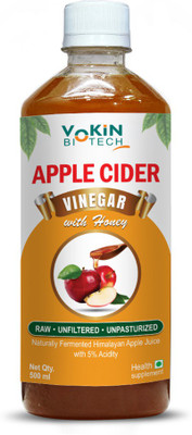 Vokin Biotech Pure & Natural With Strands Of Mother & Honey Unfiltered Apple Cider Vinegar(500 ml, APPLE Flavored)
Vokin Biotech Pure & Natural With Strands Of Mother & Honey Unfiltered Apple Cider Vinegar(500 ml, APPLE Flavored)