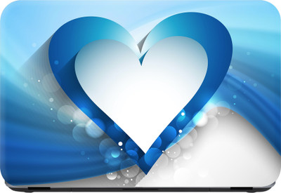 Flipkart SmartBuy love hearts 2 Premium LG Vinyl (matte) Laptop Decal 14.1
