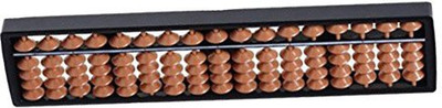 Wowlife 17 Digits Rods Plastic Abacus Arithmetic Soroban Kid'S Calculating Tool(Multicolor)
Wowlife 17 Digits Rods Plastic Abacus Arithmetic Soroban Kid'S Calculating Tool(Multicolor)