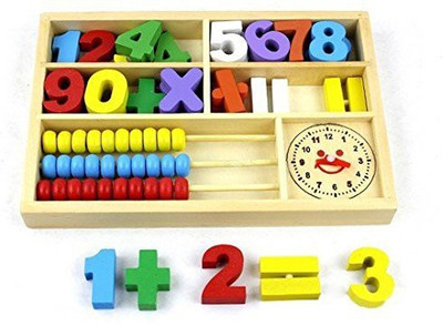Generic Digital Mathematic Abacus Learning Box Clock Multifunctional Wooden Educational Toys(Multicolor)
Generic Digital Mathematic Abacus Learning Box Clock Multifunctional Wooden Educational Toys(Multicolor)