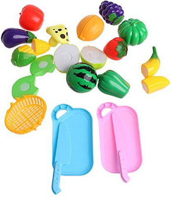 Generic Kocome 18Pcs Kids Fruit Vegetable Food Kitchen Cutting Toy Kits Pretend Role Play Gifts(Multicolor)
Generic Kocome 18Pcs Kids Fruit Vegetable Food Kitchen Cutting Toy Kits Pretend Role Play Gifts(Multicolor)
