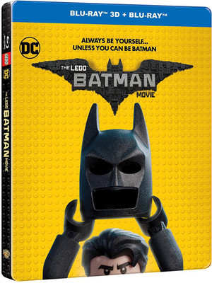 The LEGO Batman Movie (Steelbook) (Blu-ray 3D & Blu-ray) (2-Disc)(Blu-ray English)
The LEGO Batman Movie (Steelbook) (Blu-ray 3D & Blu-ray) (2-Disc)(Blu-ray English)