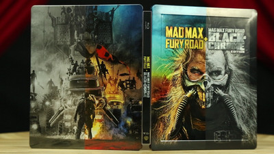 Mad Max: Fury Road + Black & Chrome Edition (Steelbook) (2-Disc)(Blu-ray English)