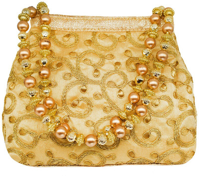 Bagaholics Ethnic Potli Bag Silk Clutch Batwa Pouch with Embroidery wedding gift for women Potli(Gold)
Bagaholics Ethnic Potli Bag Silk Clutch Batwa Pouch with Embroidery wedding gift for women Potli(Gold)