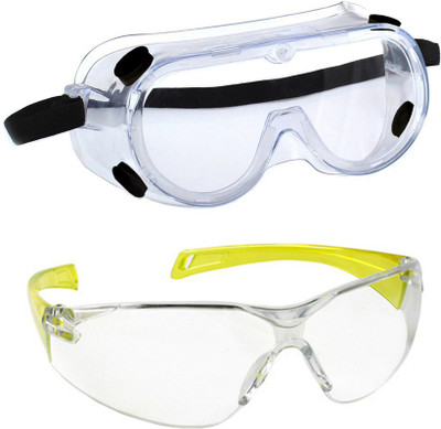 Vezual 3M 1621 CHEMICAL SPLASH SAFETY GOGGLES & CLEAR LENS, EYE PROTECTIVE SAFETY GLASSES Power Tool, Laboratory, Wood-working Safety Goggle(Free-size)
Vezual 3M 1621 CHEMICAL SPLASH SAFETY GOGGLES & CLEAR LENS, EYE PROTECTIVE SAFETY GLASSES Power Tool, Laboratory, Wood-working Safety Goggle(Free-size)