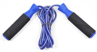 Skipping Rope skiping rope Ball Bearing Skipping Rope(Black, Length: 274 cm), Blue
Skipping Rope skiping rope Ball Bearing Skipping Rope(Black, Length: 274 cm), Blue