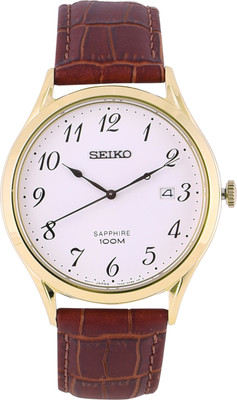 Seiko SGEH78P1 Seiko Watch Neo YELLOW GOLD Watch - For Men