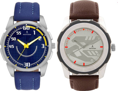 ADIXION 3099SLR28COM9520SL04 New Combo Stainless Steel watches with Genuine Leather Strep Watch - For Men
ADIXION 3099SLR28COM9520SL04 New Combo Stainless Steel watches with Genuine Leather Strep Watch - For Men