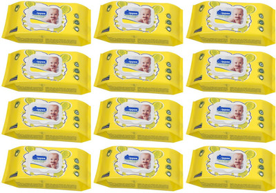 Wippee 80 N with LID Baby Wipes With Almond Oil ( Pack Of 12 )(80 Pieces)
Wippee 80 N with LID Baby Wipes With Almond Oil ( Pack Of 12 )(80 Pieces)