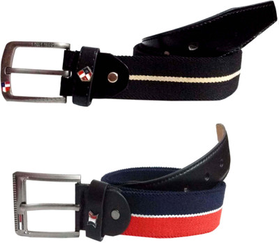 Design Villa Men Casual Black, Multicolor Artificial Leather Belt
Design Villa Men Casual Black, Multicolor Artificial Leather Belt