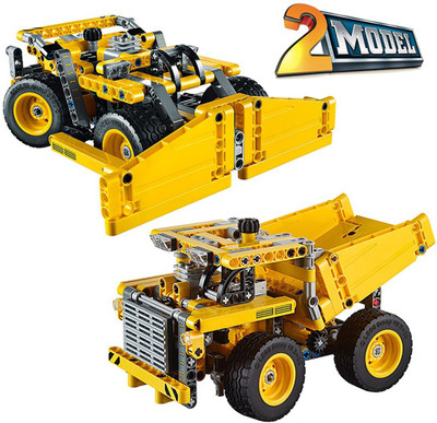 Hum Enterprise Build And Construct By Using 362 Pcs Of toys Bricks, Brick Seperator To Design 2 Models Of Mining Trucks For Kids(Yellow)
Hum Enterprise Build And Construct By Using 362 Pcs Of toys Bricks, Brick Seperator To Design 2 Models Of Mining Trucks For Kids(Yellow)