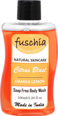 Fuschia Citrus Blast Orange Lemon Soap Free Body Wash - 100ml(100 ml)