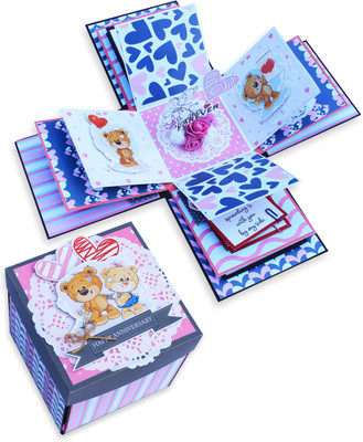 Paperica Handmade Explosion Box bonding gift for anniversary him her Greeting Card(Multicolor, Pack of 1)
Paperica Handmade Explosion Box bonding gift for anniversary him her Greeting Card(Multicolor, Pack of 1)