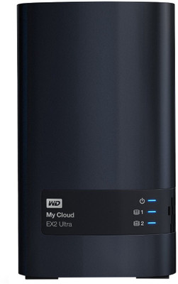 WD My Cloud EX2 Ultra 8 TB External Hard Disk Drive with 8 TB Cloud Storage(Black)