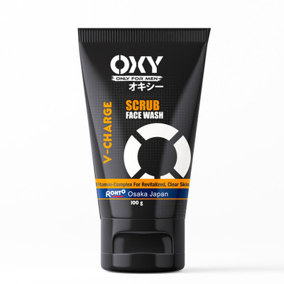 OXY V-Charge Scrub Face Wash, 100g Face Wash(100 g)