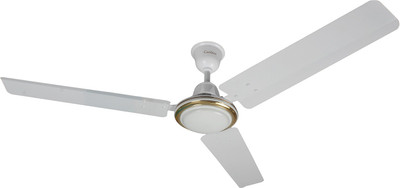 Candes Twistter 1White 1200 mm 3 Blade Ceiling Fan(White, Pack of 1)