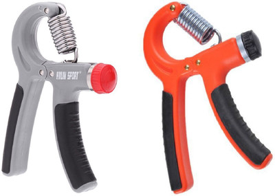 Osilor Adjustable Hand Grip C01 Hand Grip/Fitness Grip(Grey, Orange)
