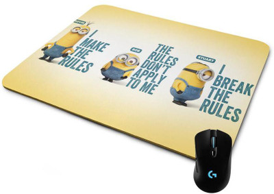 Grabdeal Mouse pad Minion for computer, laptop, gaming, pc, mac, kids with soft & non slip base -AIA:289 Mousepad(Multicolor)
Grabdeal Mouse pad Minion for computer, laptop, gaming, pc, mac, kids with soft & non slip base -AIA:289 Mousepad(Multicolor)