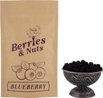 Berries And Nuts Premium Dried Blueberry(1 kg, Pouch)