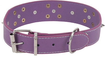SRI Durable Adjustable Dog Collar with Metal Triangular Spike Studs Dog Everyday Collar(, Purple
SRI Durable Adjustable Dog Collar with Metal Triangular Spike Studs Dog Everyday Collar(, Purple