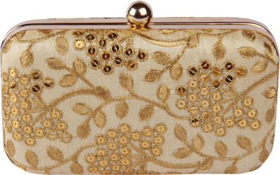 Sunbeams Party Gold Clutch