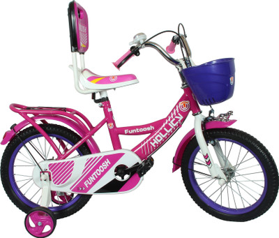 Hollicy FUNTOOSH 16 INCH KIDS BICYCLE - PINK/PURPLE 16 T Recreation Cycle(Single Speed, Pink, Purple)
Hollicy FUNTOOSH 16 INCH KIDS BICYCLE - PINK/PURPLE 16 T Recreation Cycle(Single Speed, Pink, Purple)