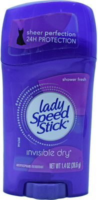 Lady Speed Stick Invisible Dry Anti-Perspirant Deodorant - 50ml Deodorant Gel - For Women(50 ml)
Lady Speed Stick Invisible Dry Anti-Perspirant Deodorant - 50ml Deodorant Gel - For Women(50 ml)