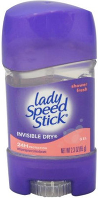 Lady Speed Stick Invisible Dry Deodorant Gel, Shower Fresh - 65g Deodorant Gel - For Women(65 g)
Lady Speed Stick Invisible Dry Deodorant Gel, Shower Fresh - 65g Deodorant Gel - For Women(65 g)